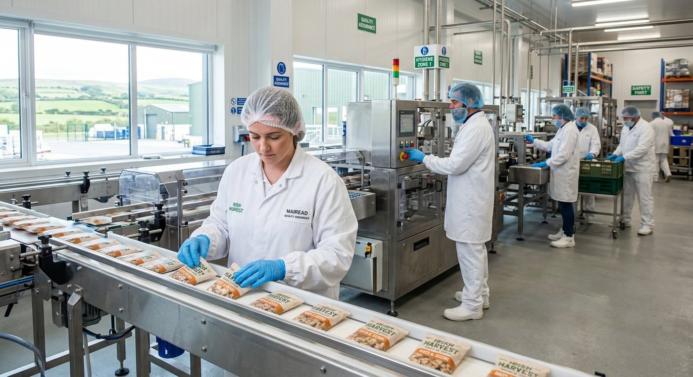 Food manufacturing workers in Ireland
